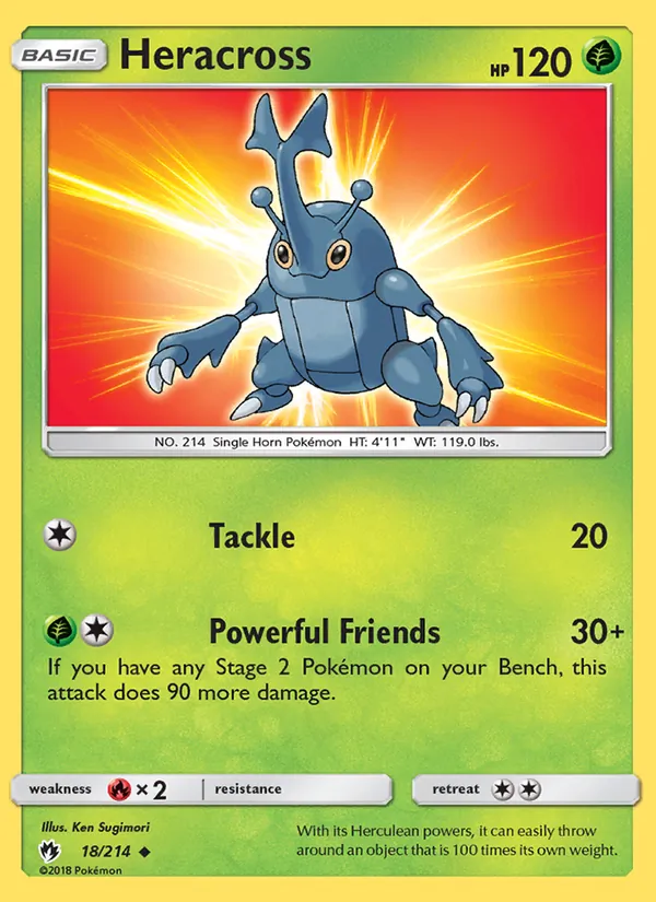 Heracross full card art