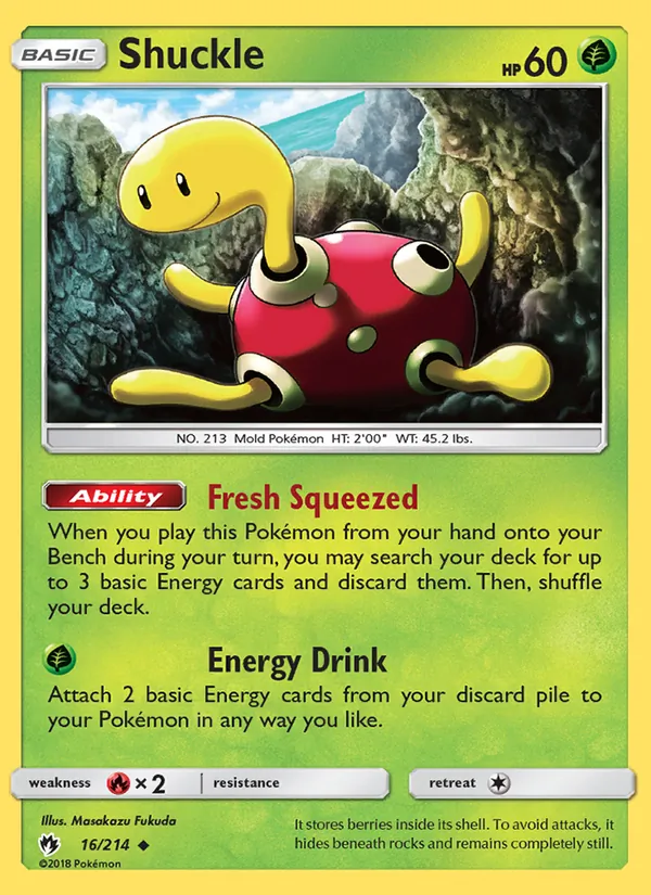 Shuckle full card art