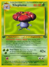 Vileplume · Jungle Pokémon card
