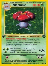 Vileplume · Jungle Pokémon card