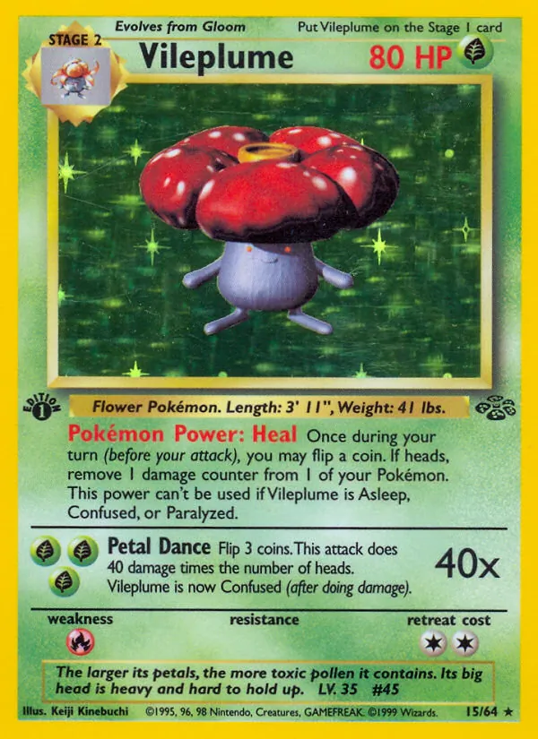 Vileplume full card art