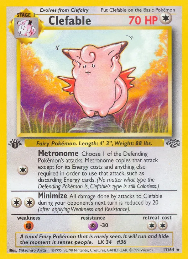 Clefable full card art