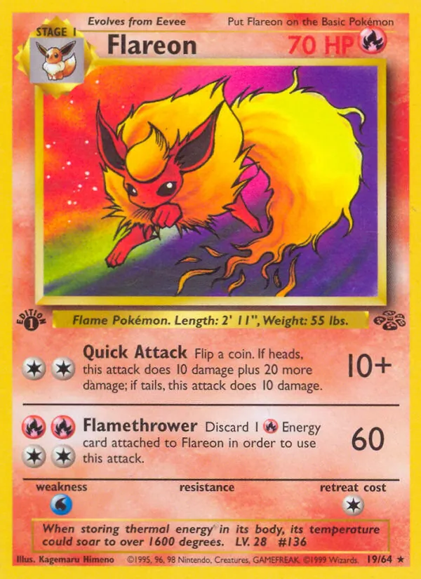 Flareon full card art