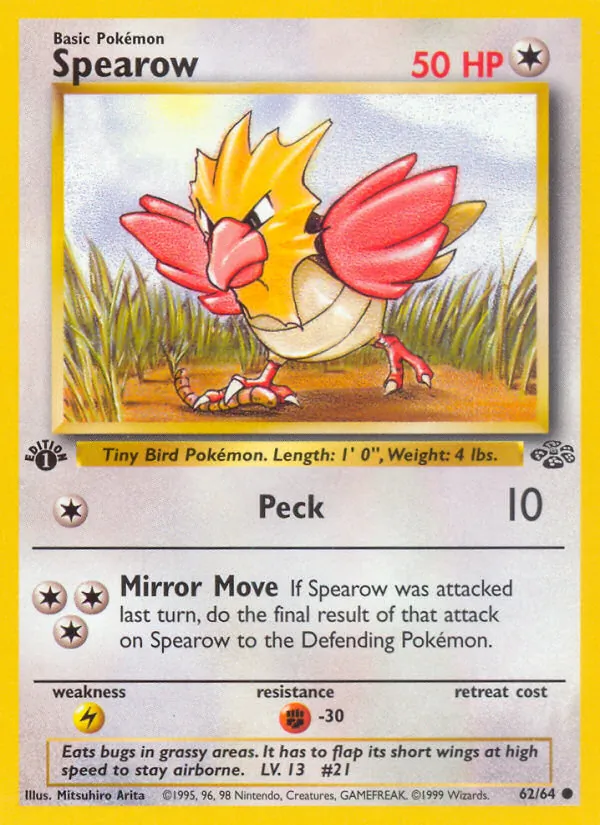 Spearow full card art