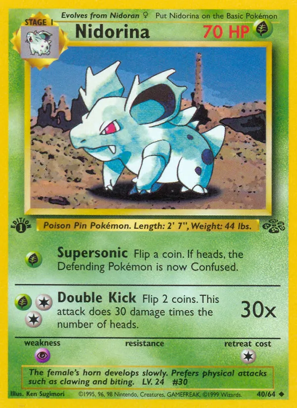 Nidorina full card art