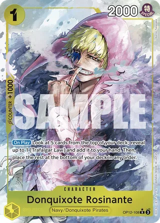 Donquixote Rosinante (Alternate Art) #OP12-108-alternate-art · Legacy of the Master One Piece card