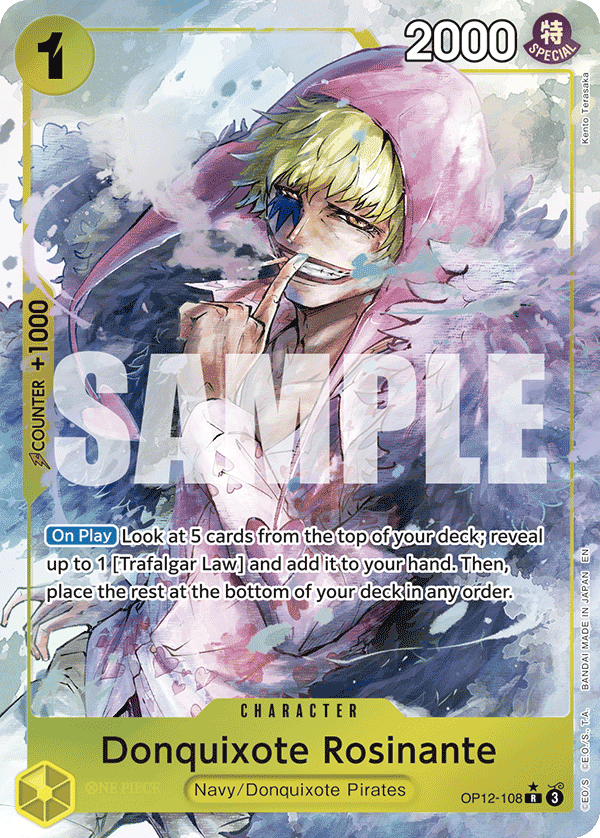 Donquixote Rosinante (Alternate Art) full card art