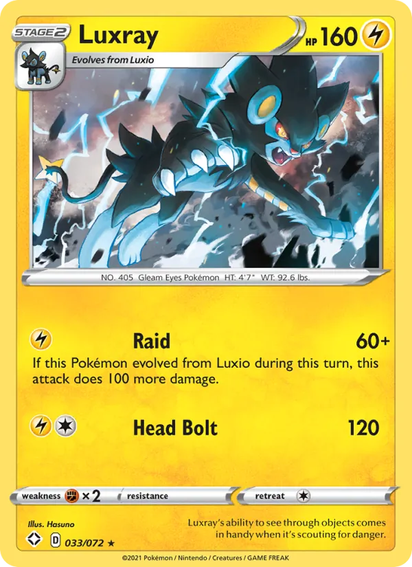Luxray full card art