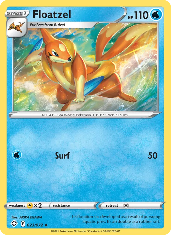 Floatzel full card art