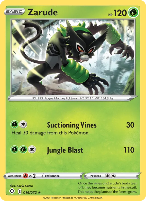 Zarude full card art