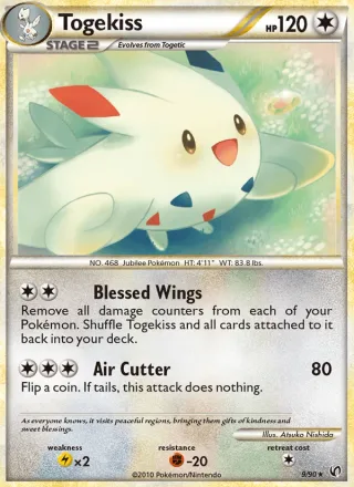 Togekiss #9 · Undaunted Pokémon card