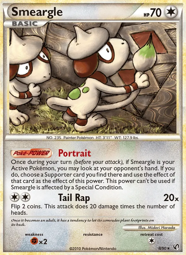 Smeargle full card art