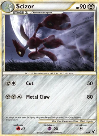 Scizor #7 · Undaunted Pokémon card