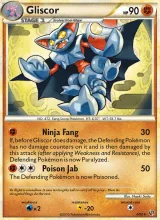 Gliscor · Undaunted Pokémon card