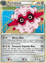 Forretress · Undaunted Pokémon card