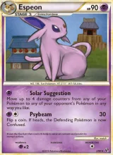 Espeon · Undaunted Pokémon card