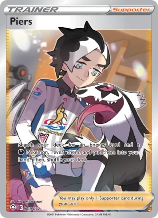 Piers #69 · Shining Fates Pokémon card