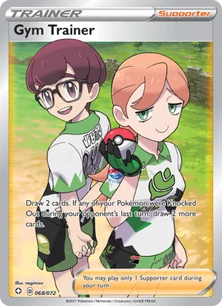 Gym Trainer #68 · Shining Fates Pokémon card