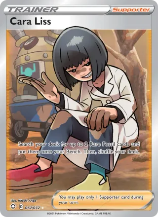 Cara Liss #67 · Shining Fates Pokémon card