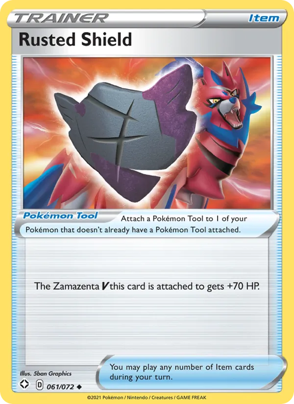 Rusted Shield full card art