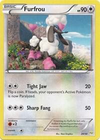 Furfrou #20 · XY trainer Kit (Noivern) Pokémon card