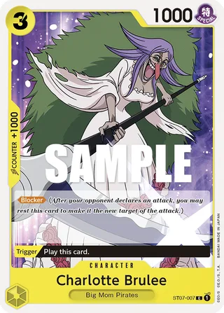 Charlotte Brulee #ST07-007 · ST-07: Starter Deck 7 Big Mom Pirates One Piece card