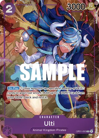 Ulti (Promotion Pack 2023) #OP01-093-promotion-pack-2023 · One Piece Promotion Cards One Piece card