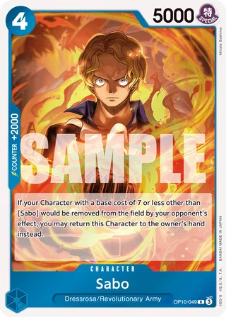 Sabo #OP10-049 · Royal Blood One Piece card