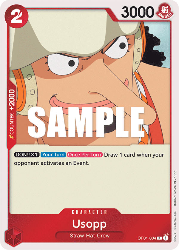 Usopp full card art