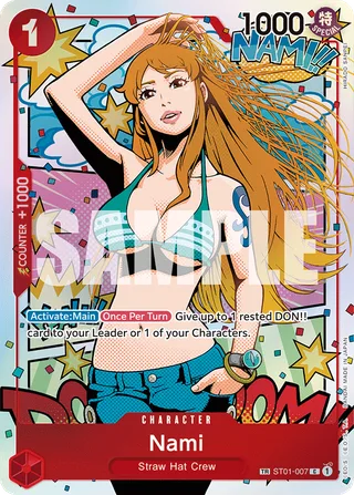 Nami (Premium Card Collection -ONE PIECE FILM RED Edition-) #ST01-007-premium-card-collection-one-piece-film-red-edition · One Piece Promotion Cards One Piece card