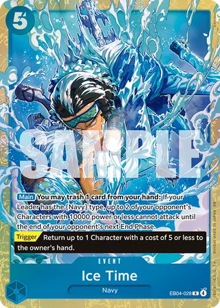 Ice Time (Premium Card Collection -Best Selection Vol. 6-) #EB04-028-premium-card-collection-best-selection-vol-6 · One Piece Promotion Cards One Piece card