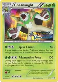 Chesnaught #XY68 · XY Black Star Promos Pokémon card