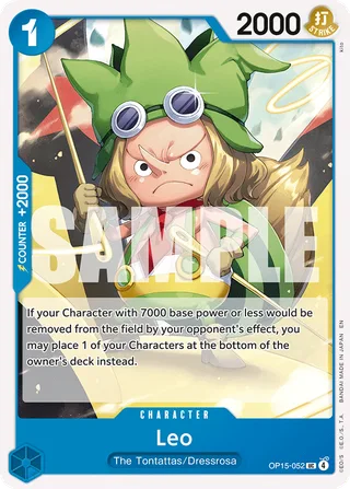 Leo #OP15-052 · Adventure on Kami's Island One Piece card