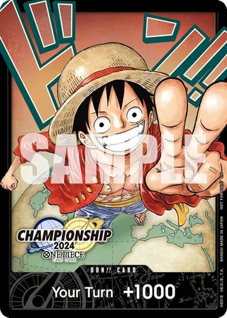 DON!! Card (Championship 2024 World Final) #don-card-championship-2024-world-final · One Piece Promotion Cards One Piece card