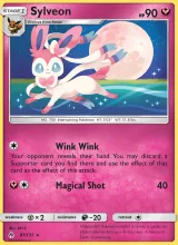 Sylveon · Forbidden Light Pokémon card