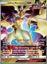 Ultra Necrozma GX · Forbidden Light Pokémon card