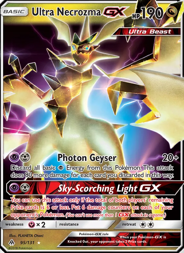 Ultra Necrozma GX full card art