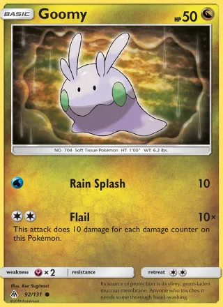 Goomy #92 · Forbidden Light Pokémon card
