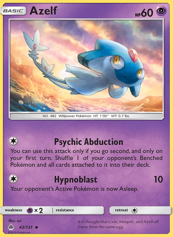 Azelf full card art