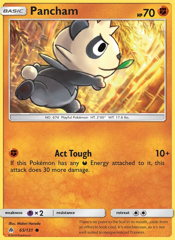 Pancham full card art