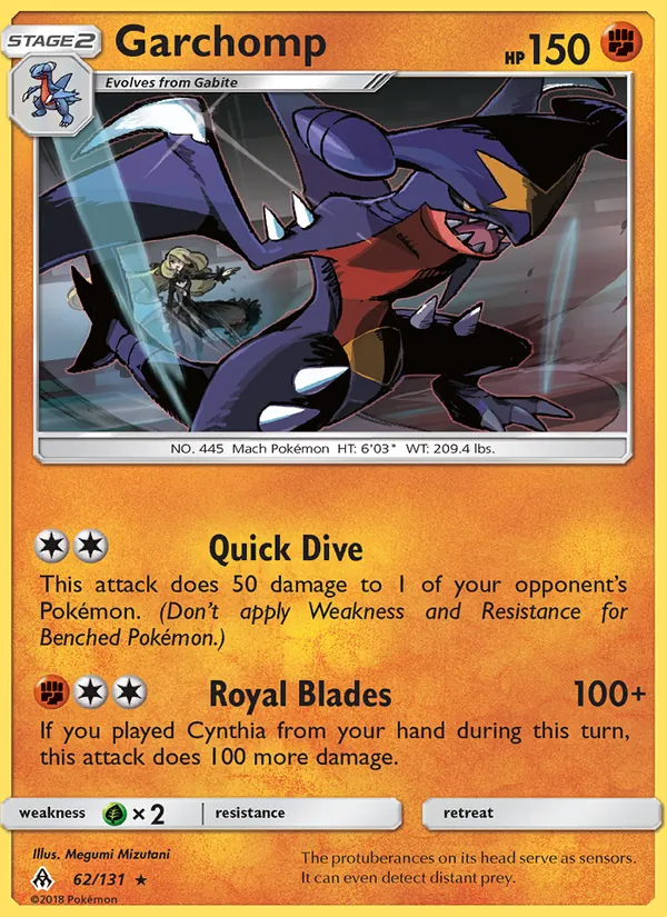Garchomp full card art