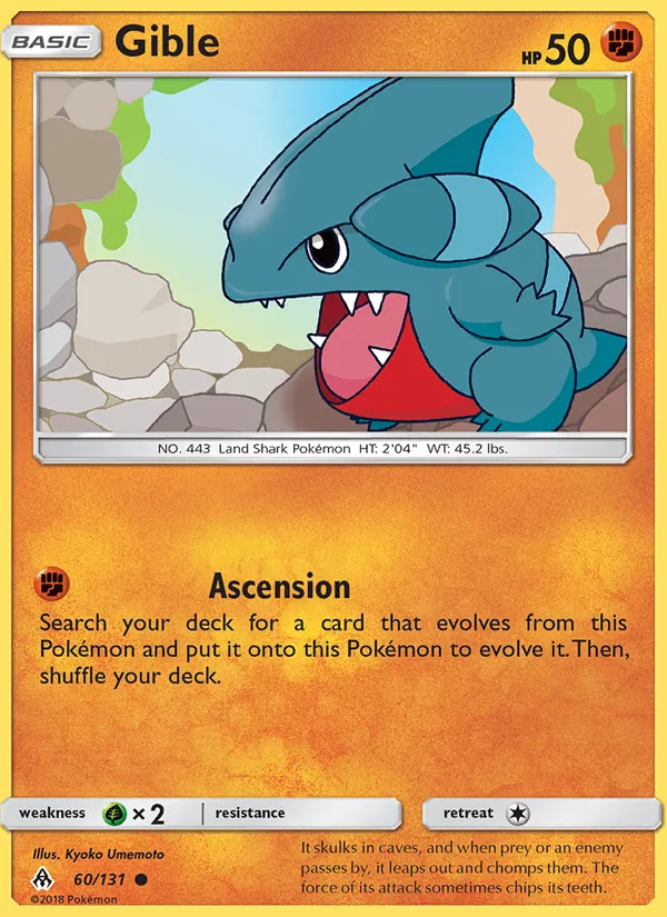 Gible full card art