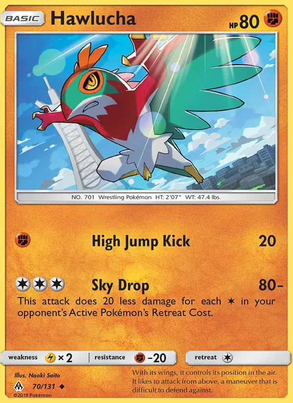 Hawlucha full card art