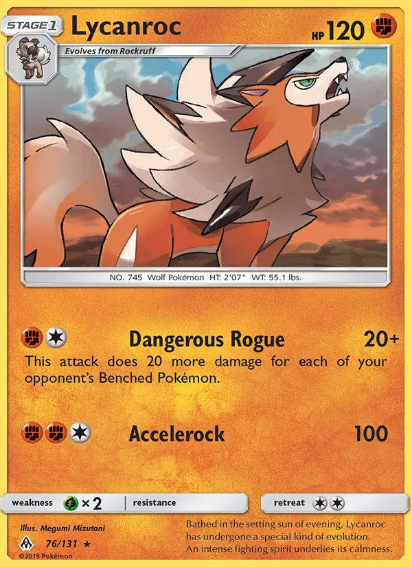 Lycanroc full card art