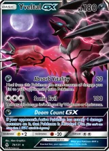 Yveltal GX · Forbidden Light Pokémon card
