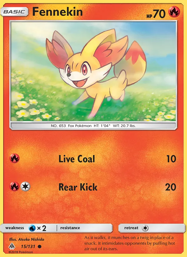 Fennekin full card art