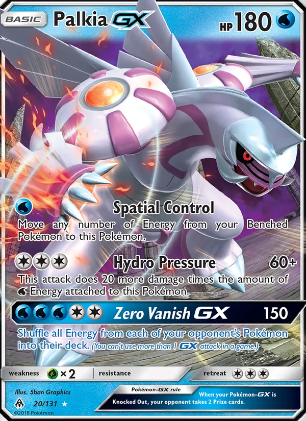 Palkia GX full card art
