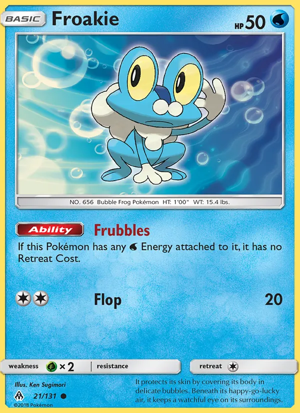 Froakie full card art