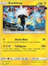 Xurkitree · Forbidden Light Pokémon card