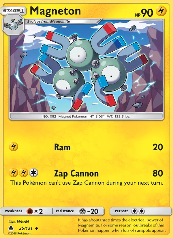 Magneton full card art